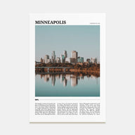 Minneapolis Travel Color No 3 Poster