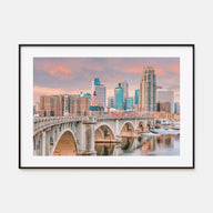 Minnesota Landscape Color Poster