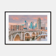 Minnesota Landscape Color Poster