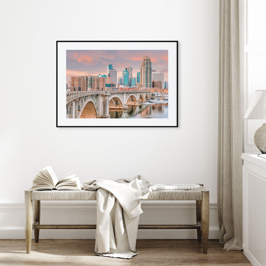 Minnesota Landscape Color Poster