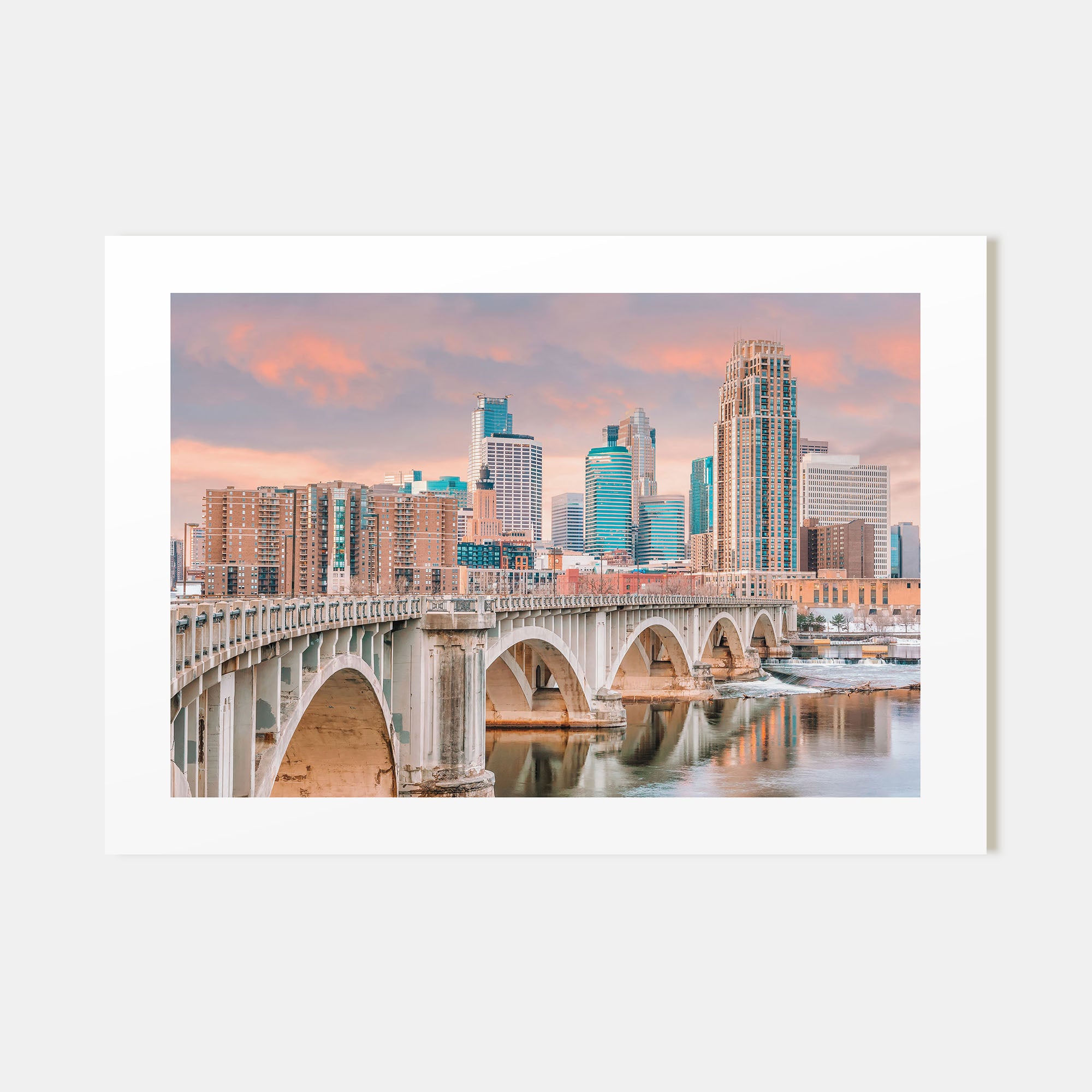 Minnesota Landscape Color Poster