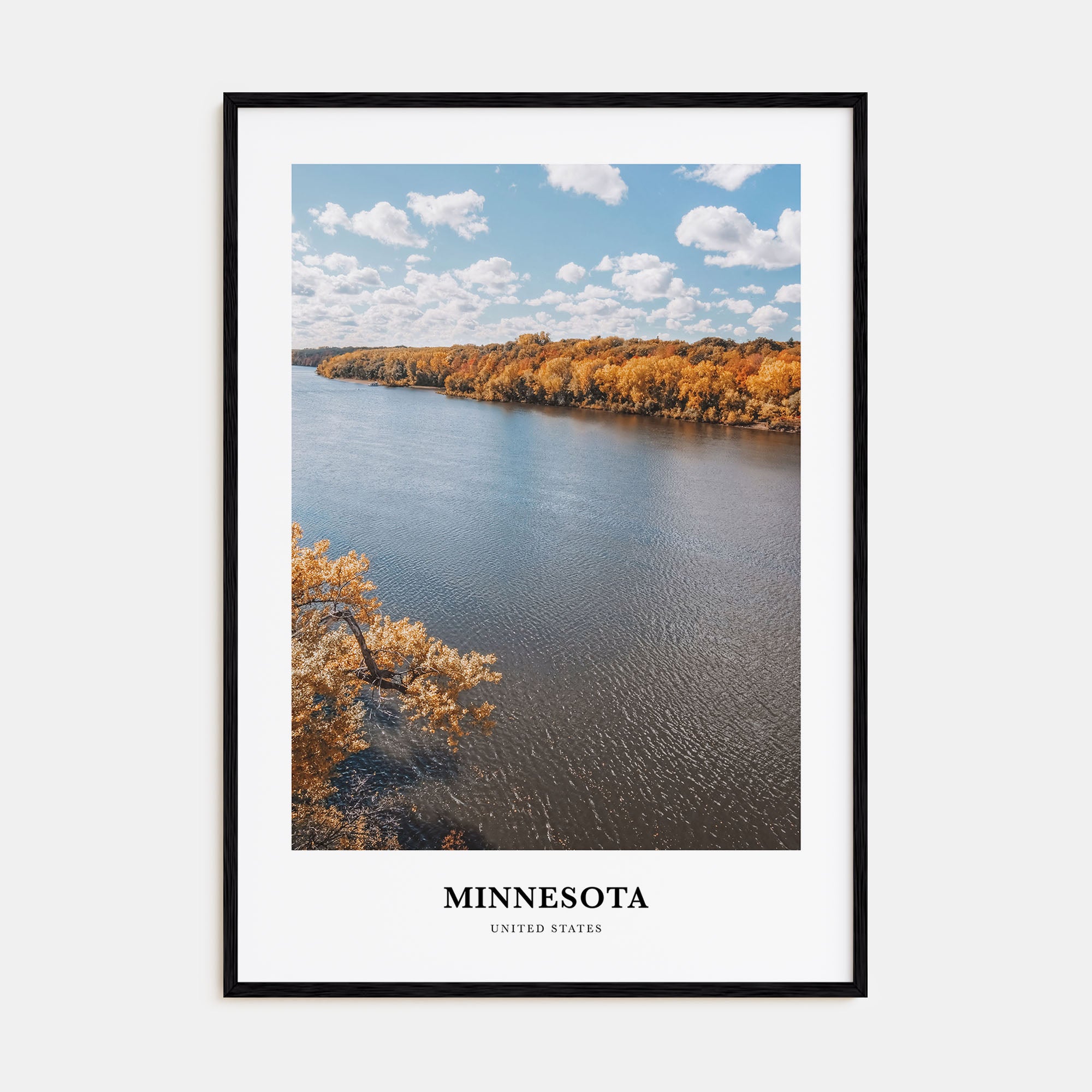 Minnesota Portrait Color No 1 Poster