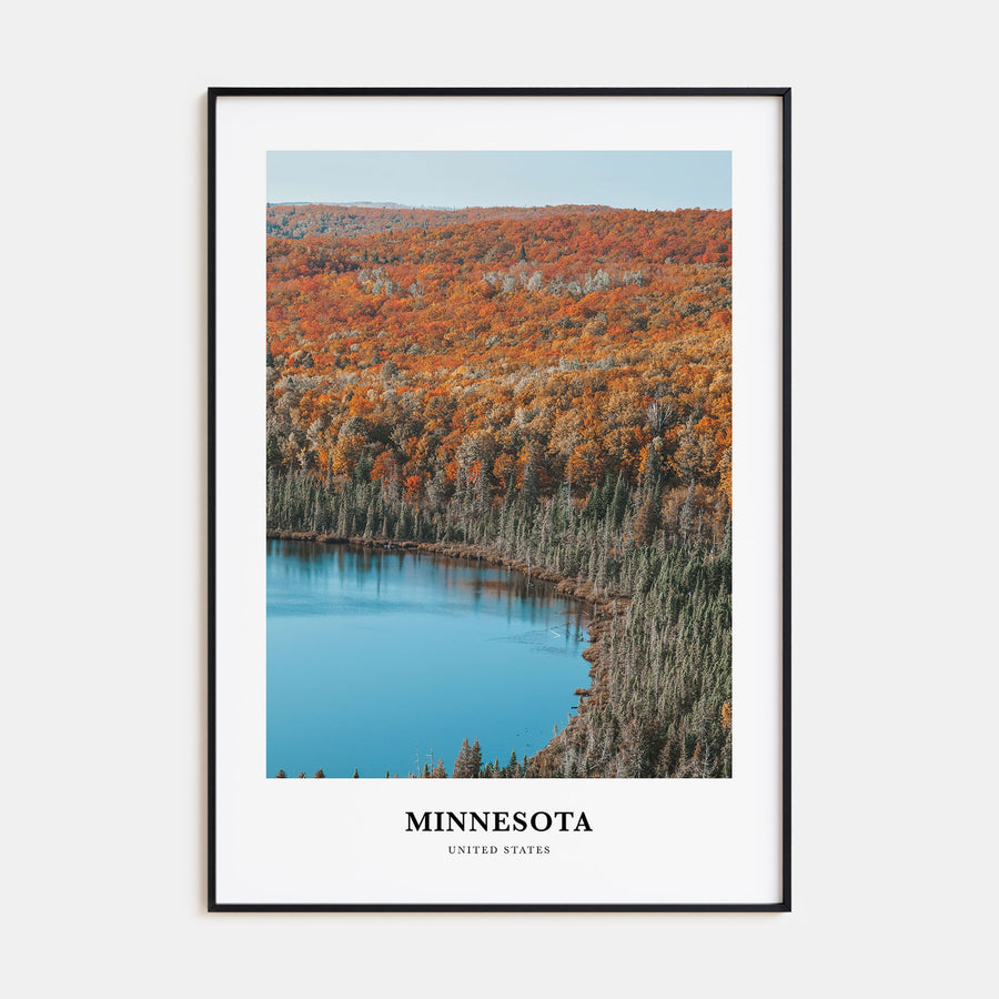 Minnesota Portrait Color No 2 Poster
