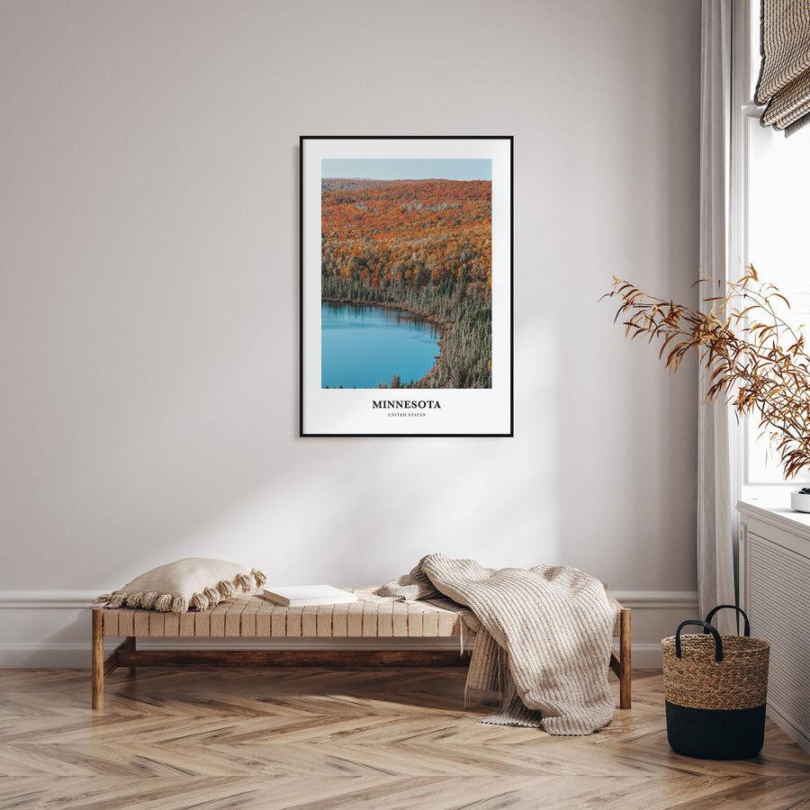 Minnesota Portrait Color No 2 Poster