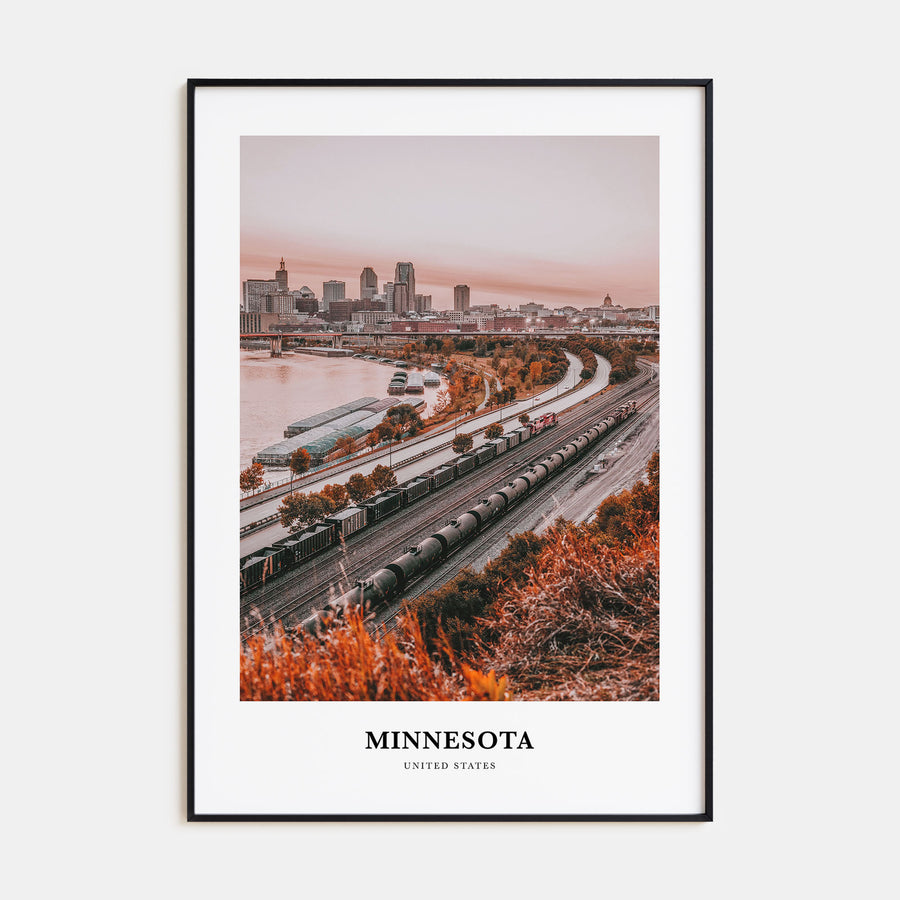 Minnesota Portrait Color No 3 Poster