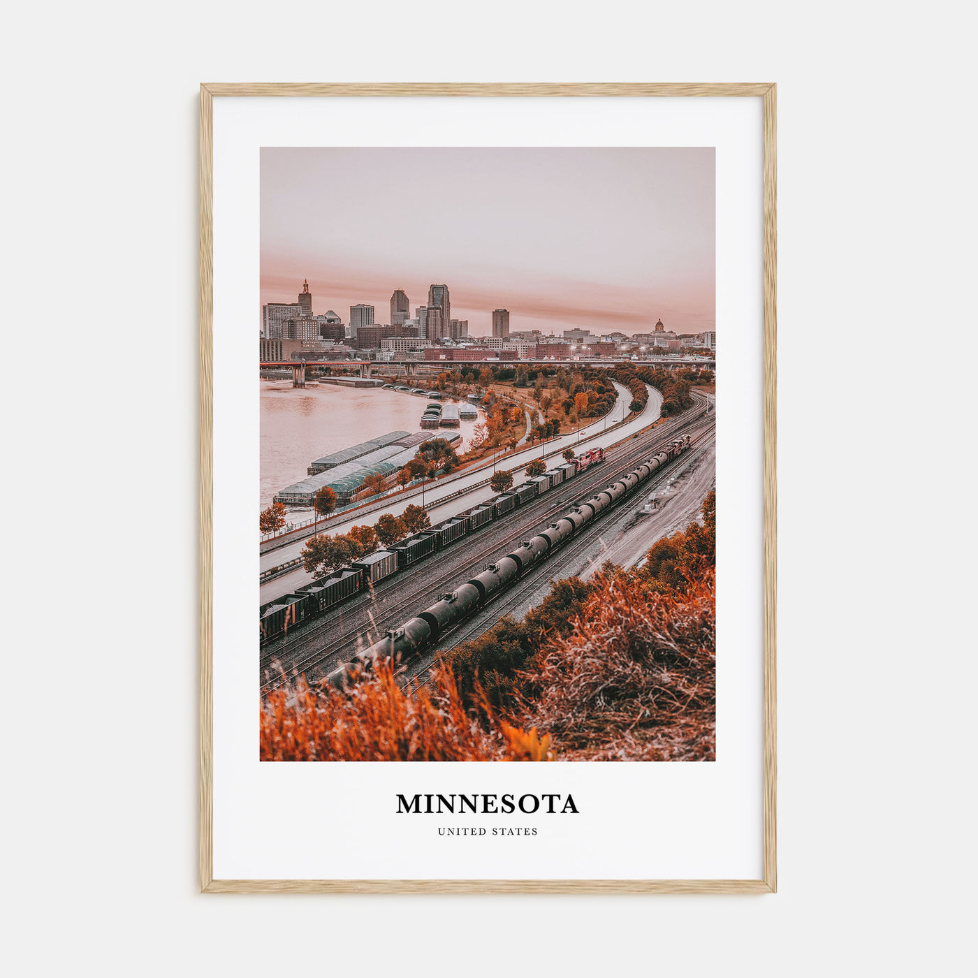 Minnesota Portrait Color No 3 Poster