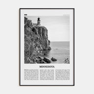 Minnesota Travel B&W No 1 Poster
