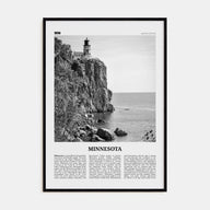 Minnesota Travel B&W No 1 Poster