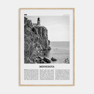 Minnesota Travel B&W No 1 Poster