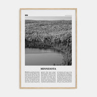 Minnesota Travel B&W No 3 Poster