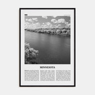 Minnesota Travel B&W No 4 Poster