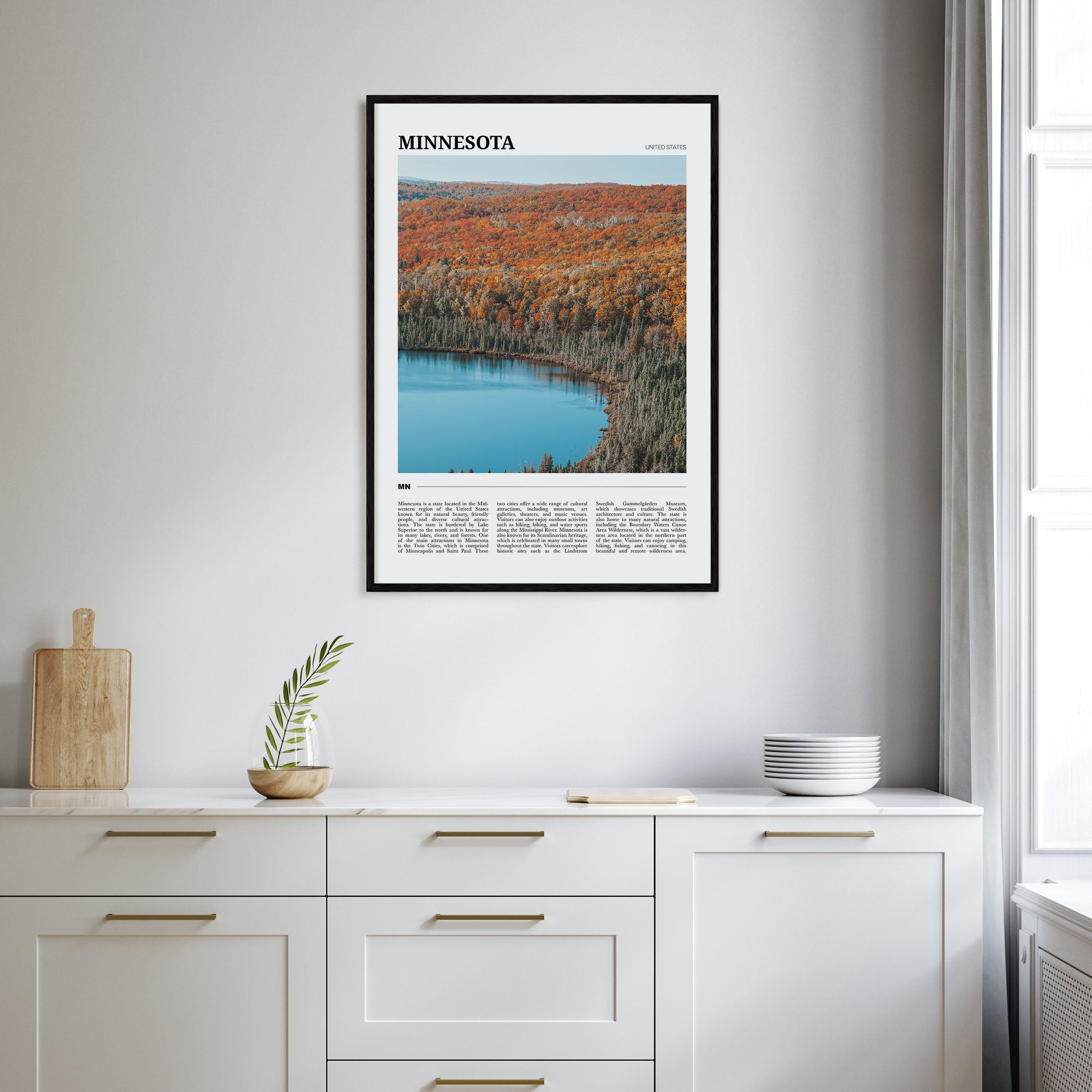 Minnesota Travel Color No 2 Poster