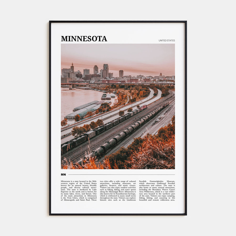 Minnesota Travel Color No 3 Poster