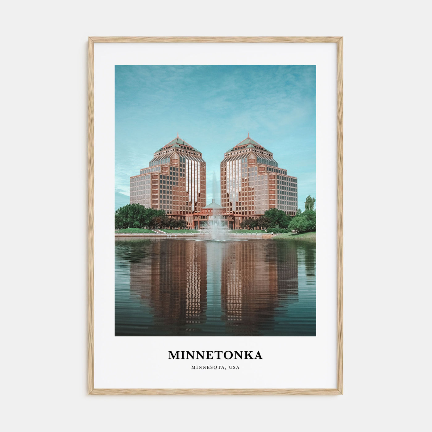 Minnetonka Portrait Color Poster
