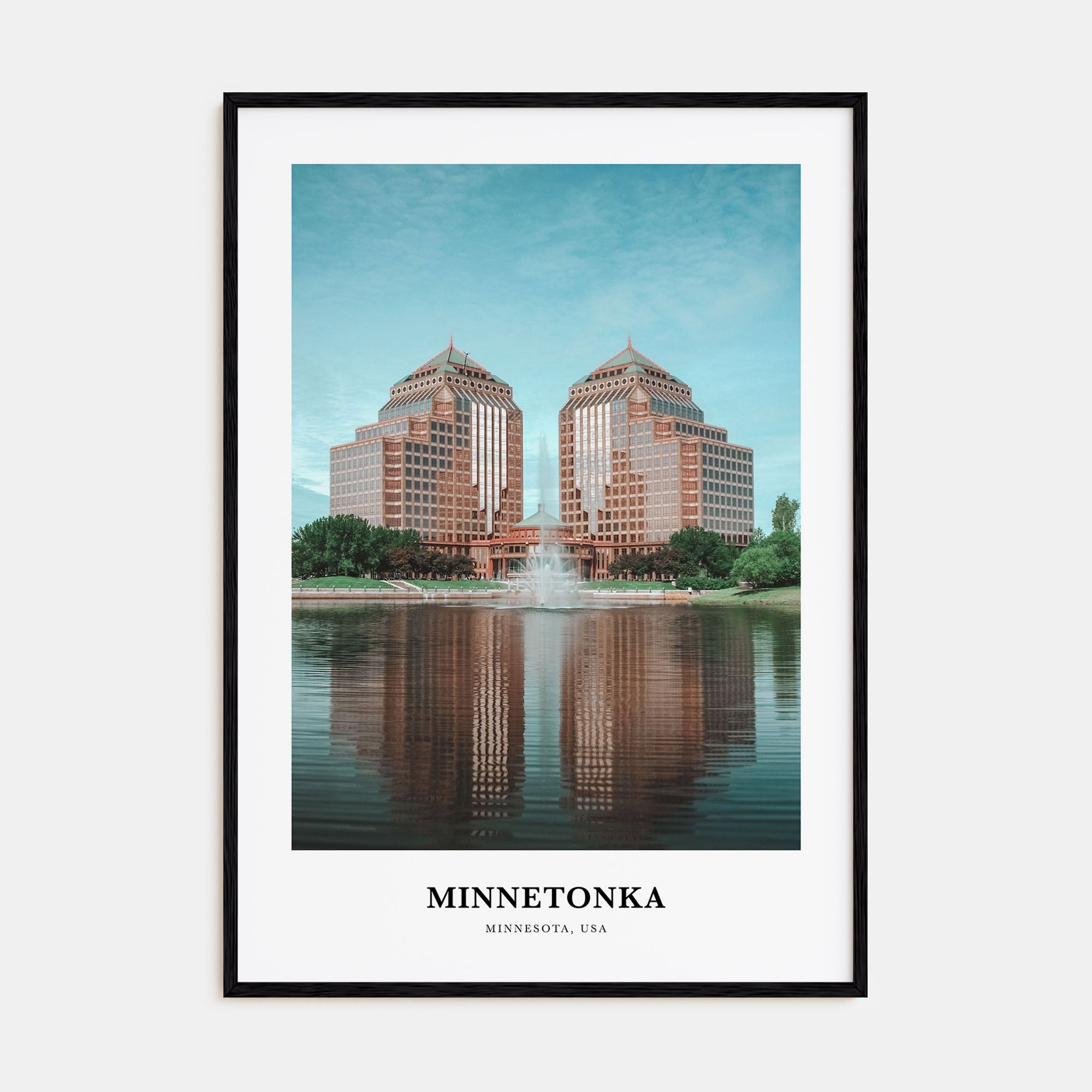 Minnetonka Portrait Color Poster