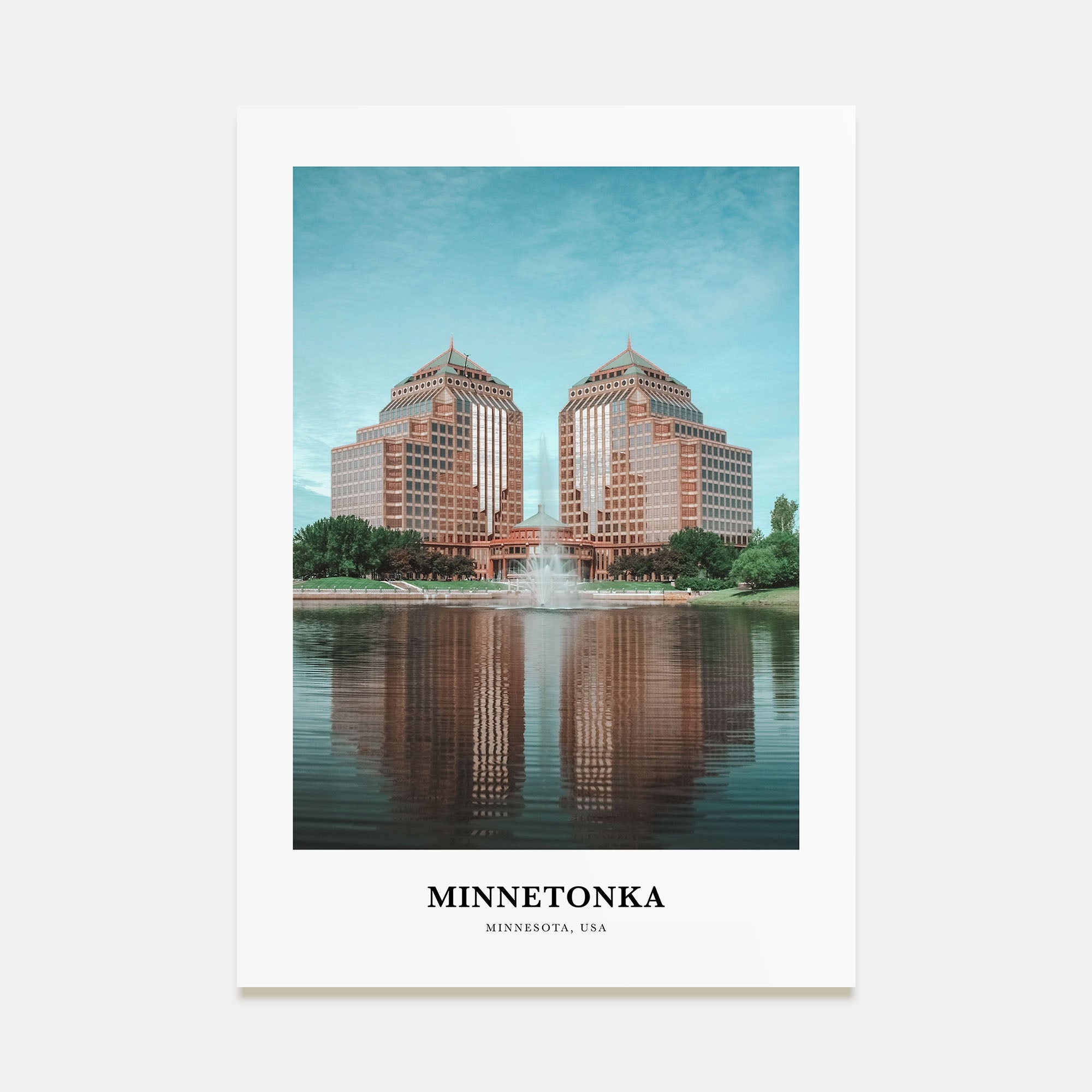 Minnetonka Portrait Color Poster