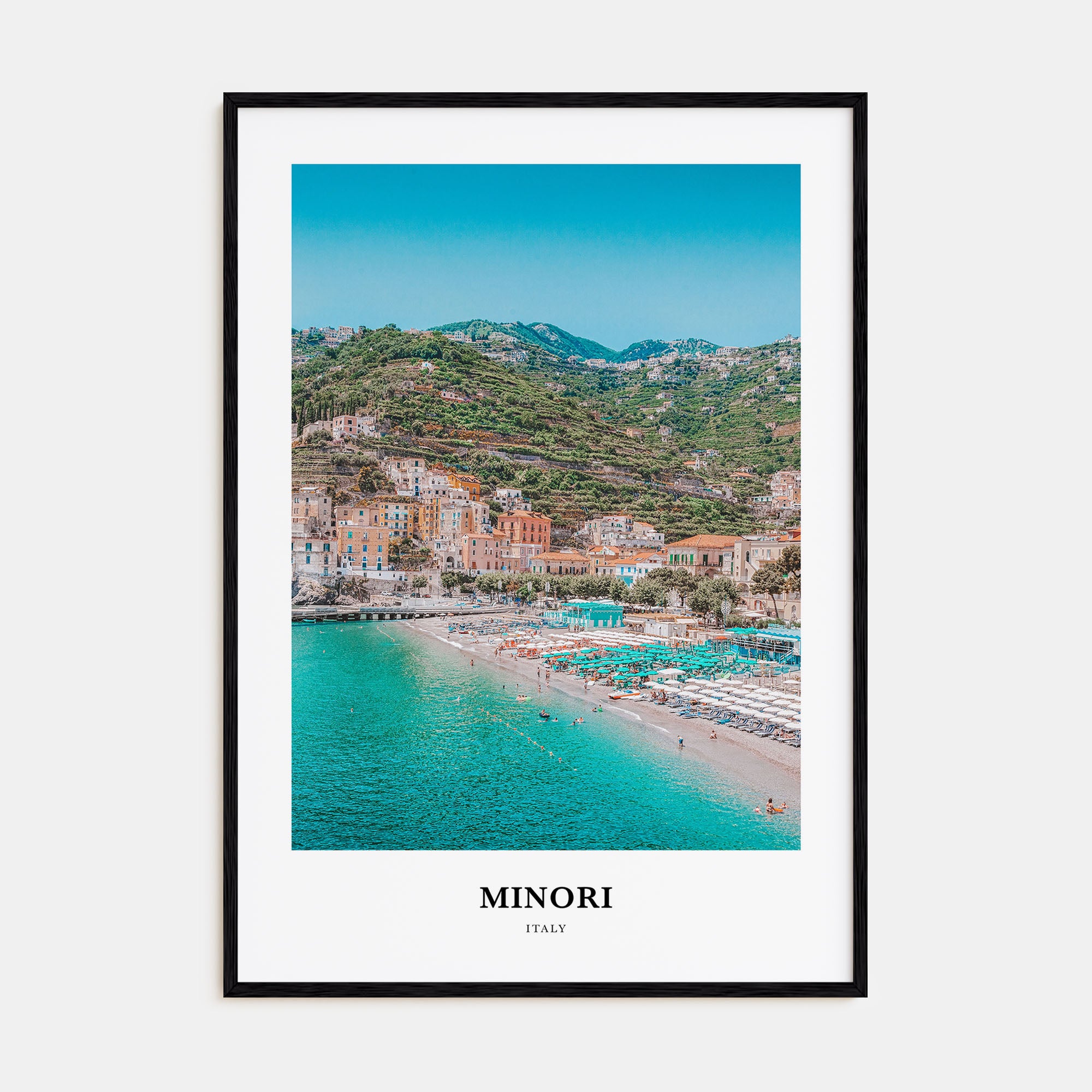 Minori Portrait Color Poster