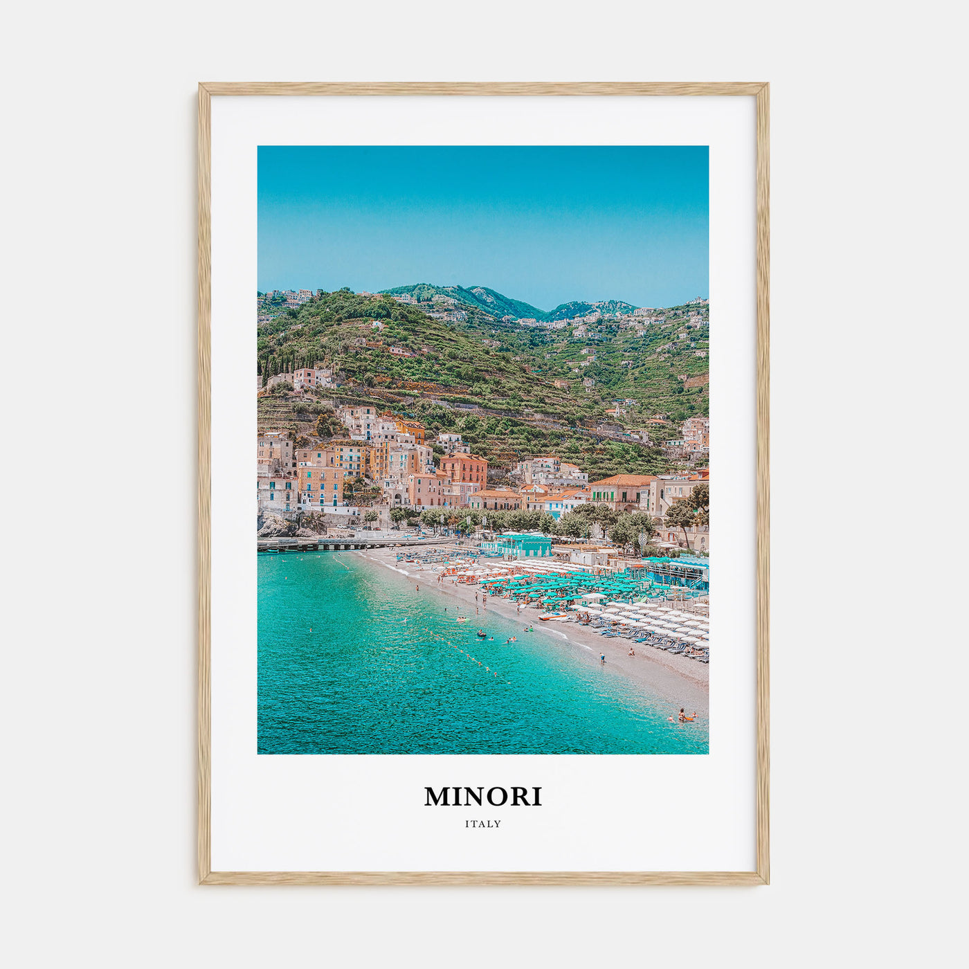 Minori Portrait Color Poster