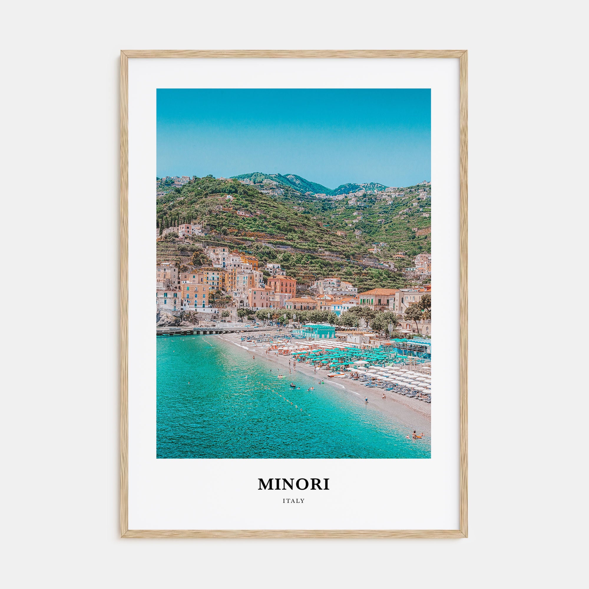 Minori Portrait Color Poster