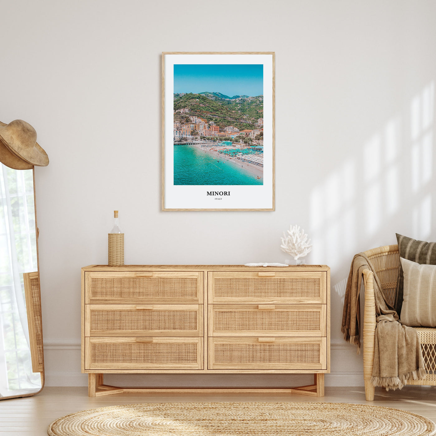 Minori Portrait Color Poster