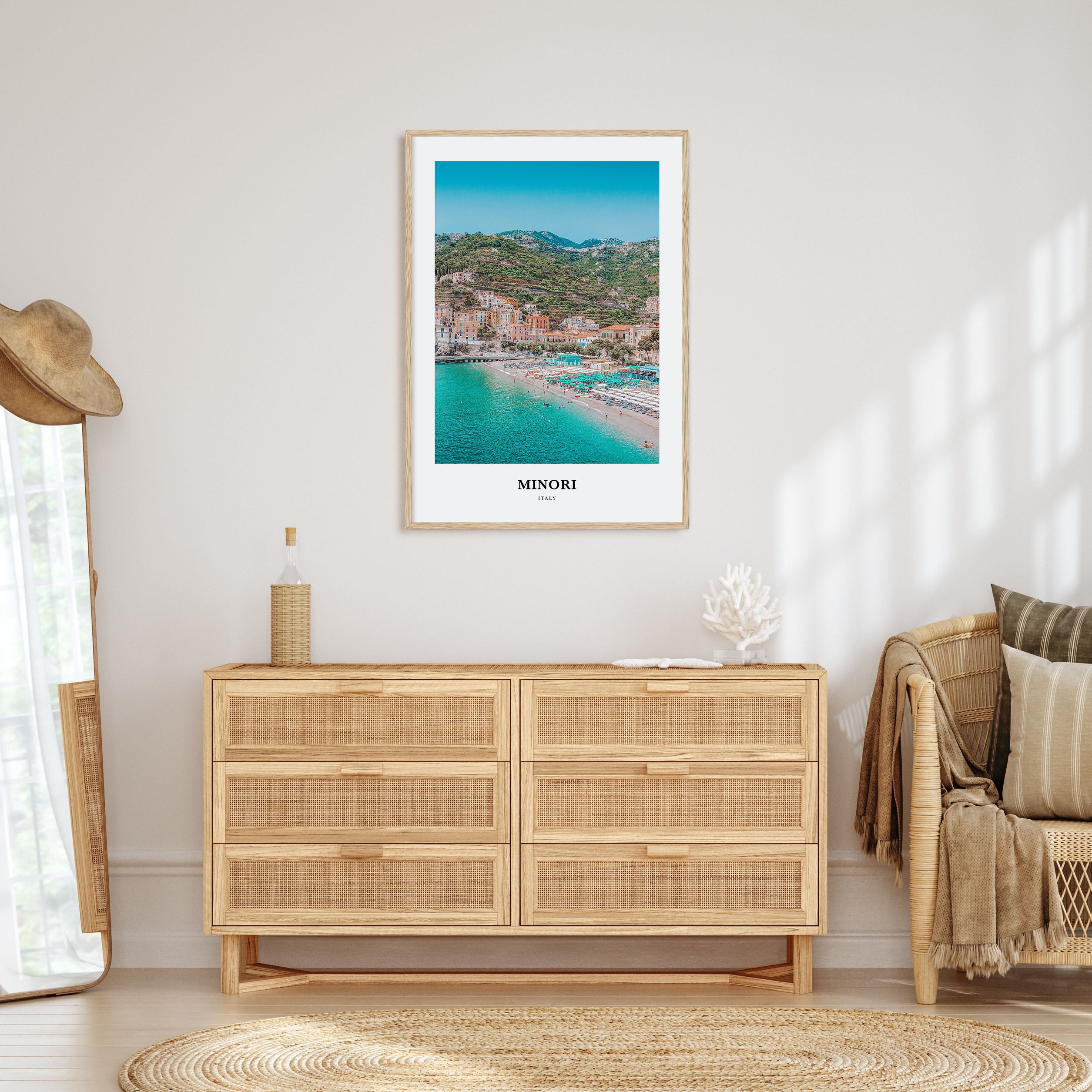 Minori Portrait Color Poster