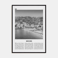 Minori Travel B&W Poster