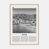 Minori Travel B&W Poster