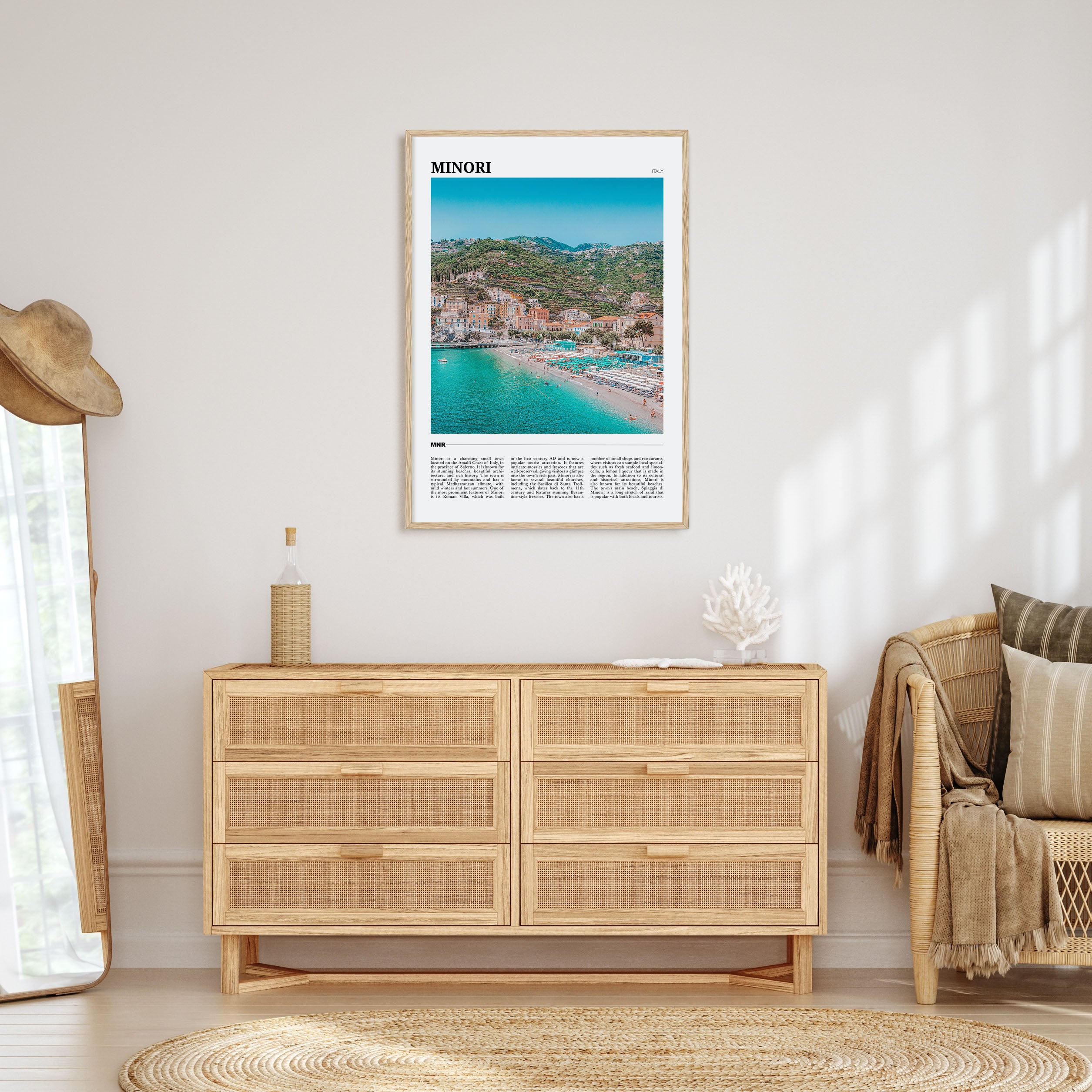 Minori Travel Color Poster