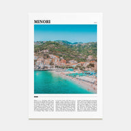 Minori Travel Color Poster
