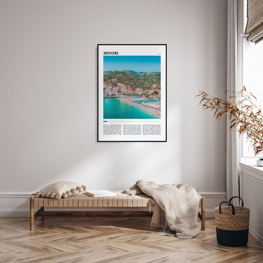Minori Travel Color Poster
