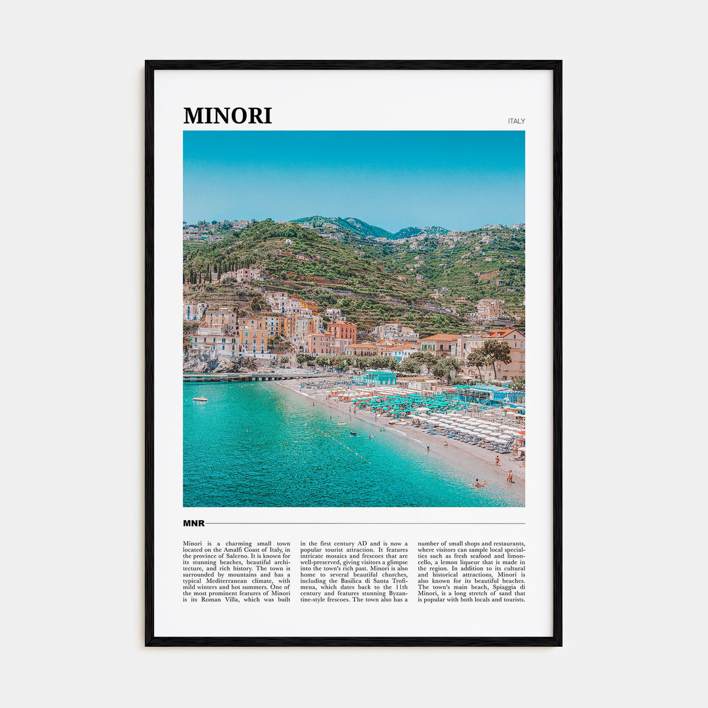 Minori Travel Color Poster