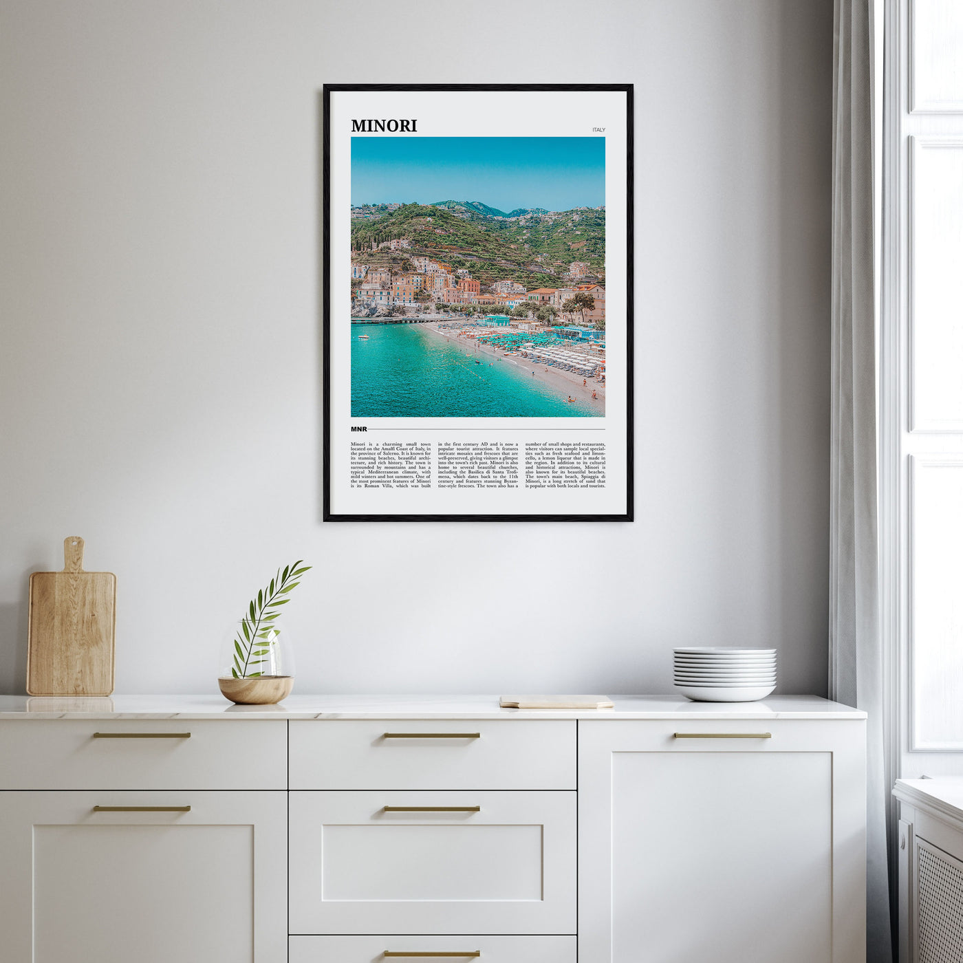 Minori Travel Color Poster