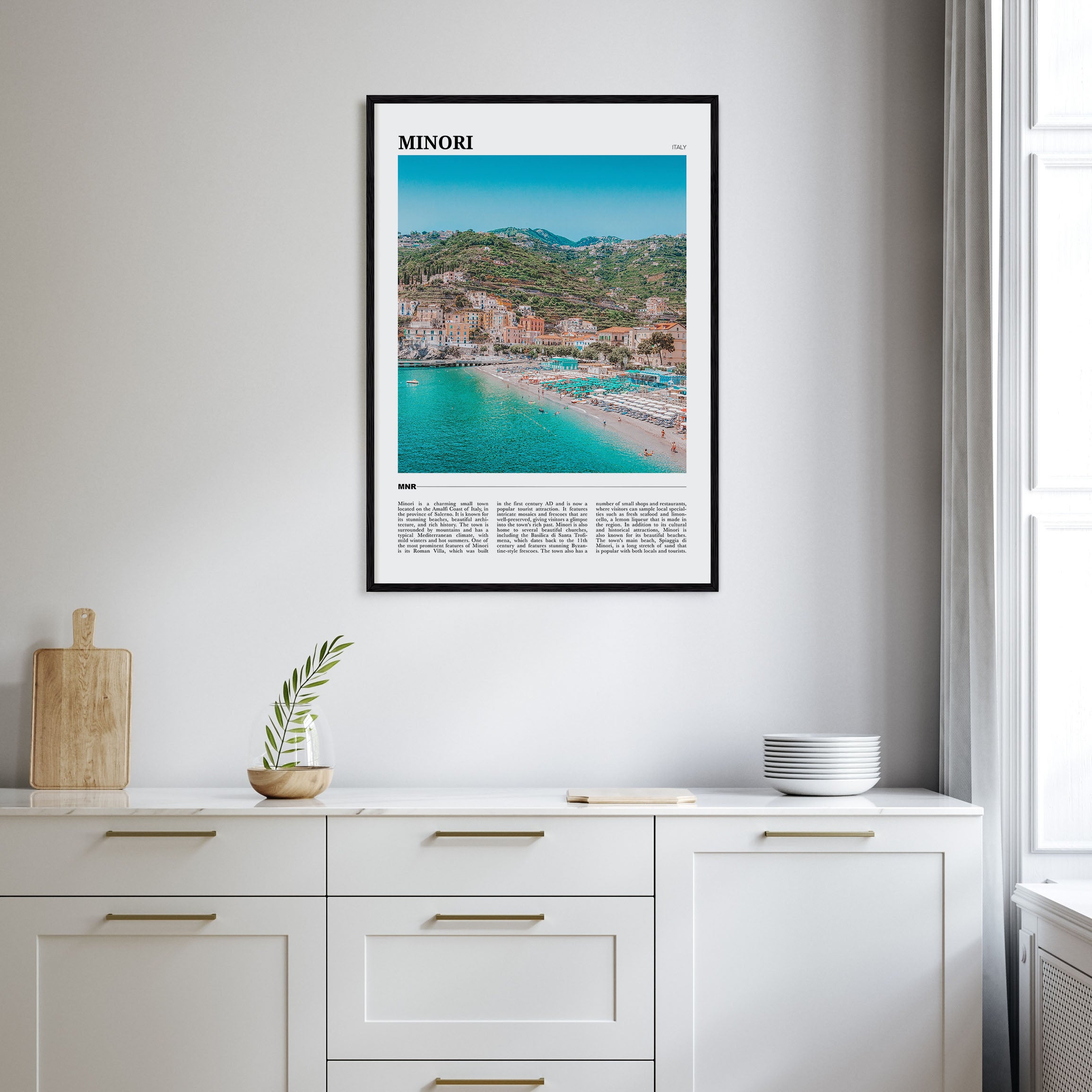 Minori Travel Color Poster