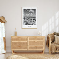 Minsk Portrait B&W Poster