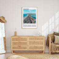 Mission Bay Travel Color Poster