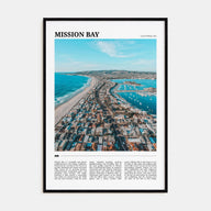 Mission Bay Travel Color Poster