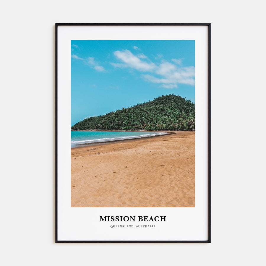 Mission Beach, Queensland Portrait Color Poster