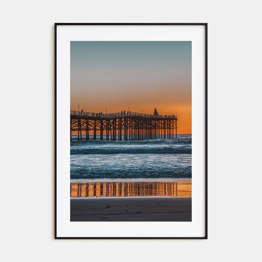 Mission Beach, San Diego Photo Color Poster