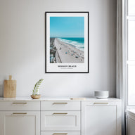 Mission Beach, San Diego Portrait Color No 2 Poster