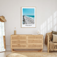 Mission Beach, San Diego Portrait Color No 2 Poster
