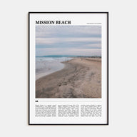 Mission Beach, San Diego Travel Color No 1 Poster