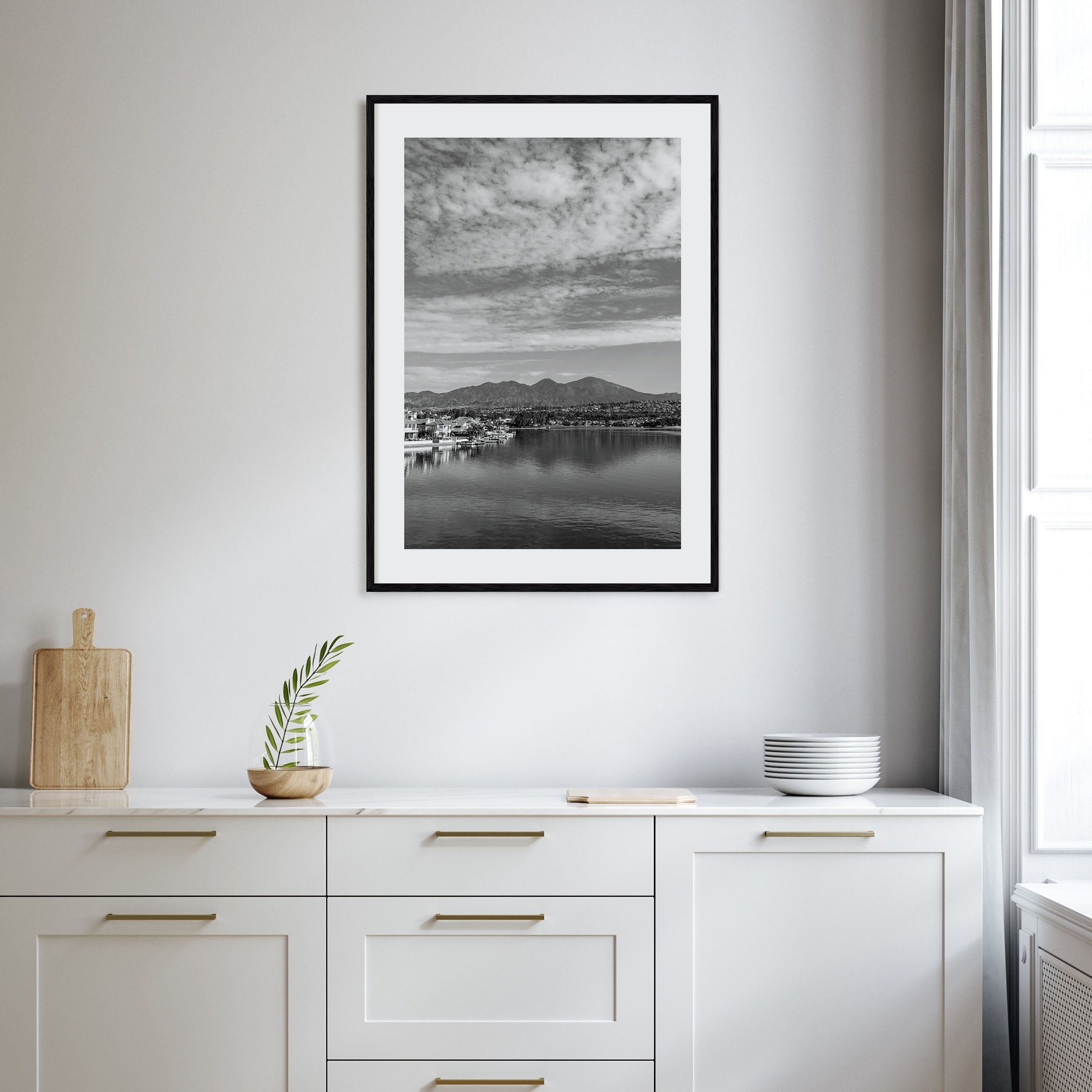 Mission Viejo Photo B&W Poster