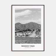 Mission Viejo Portrait B&W Poster