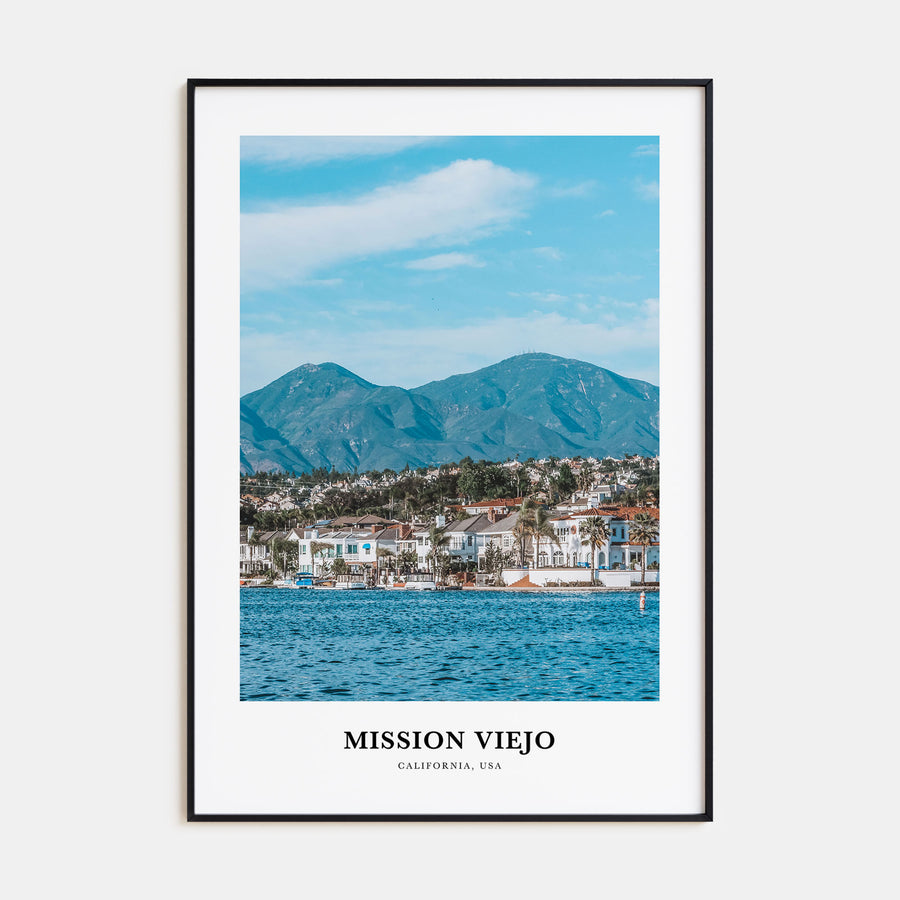 Mission Viejo Portrait Color Poster