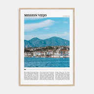 Mission Viejo Travel Color Poster