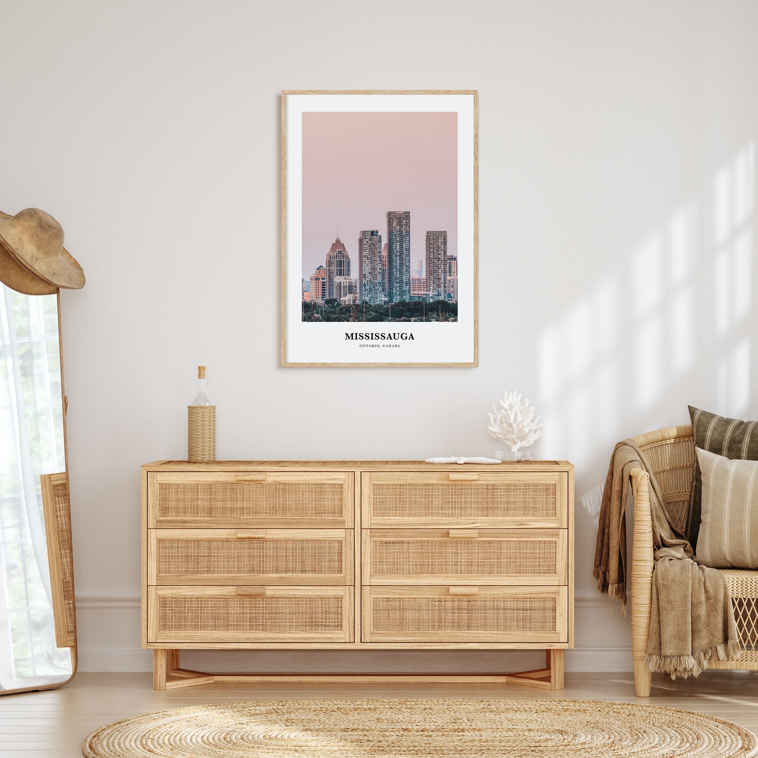 Mississauga Portrait Color Poster