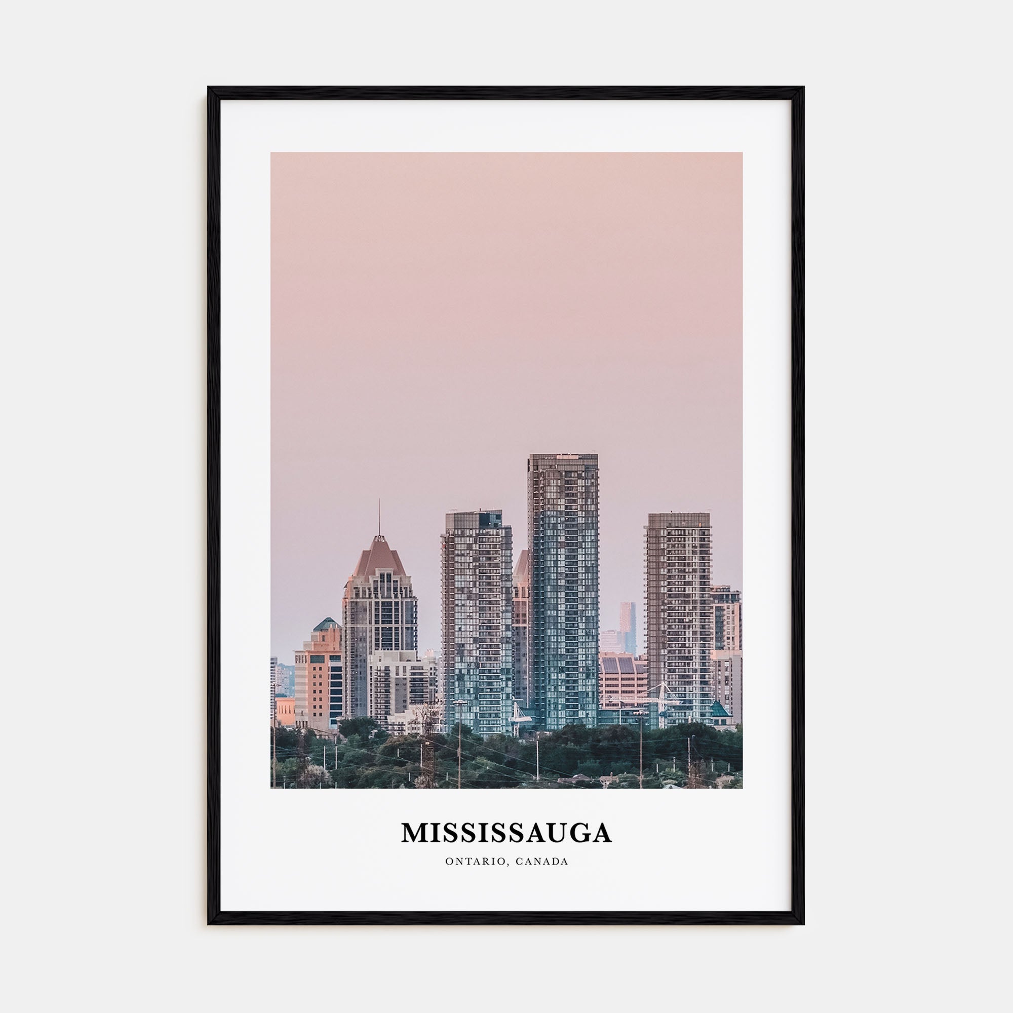 Mississauga Portrait Color Poster