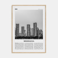 Mississauga Travel B&W Poster