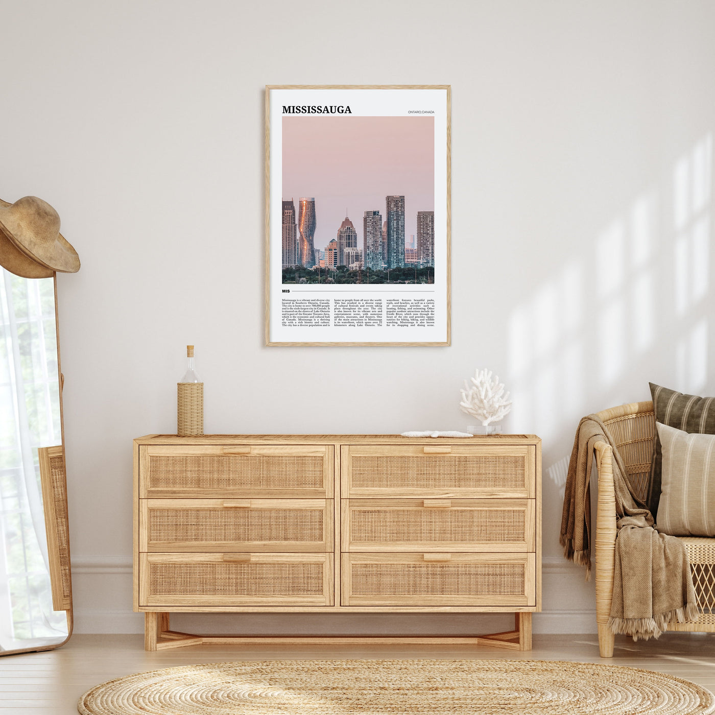 Mississauga Travel Color Poster