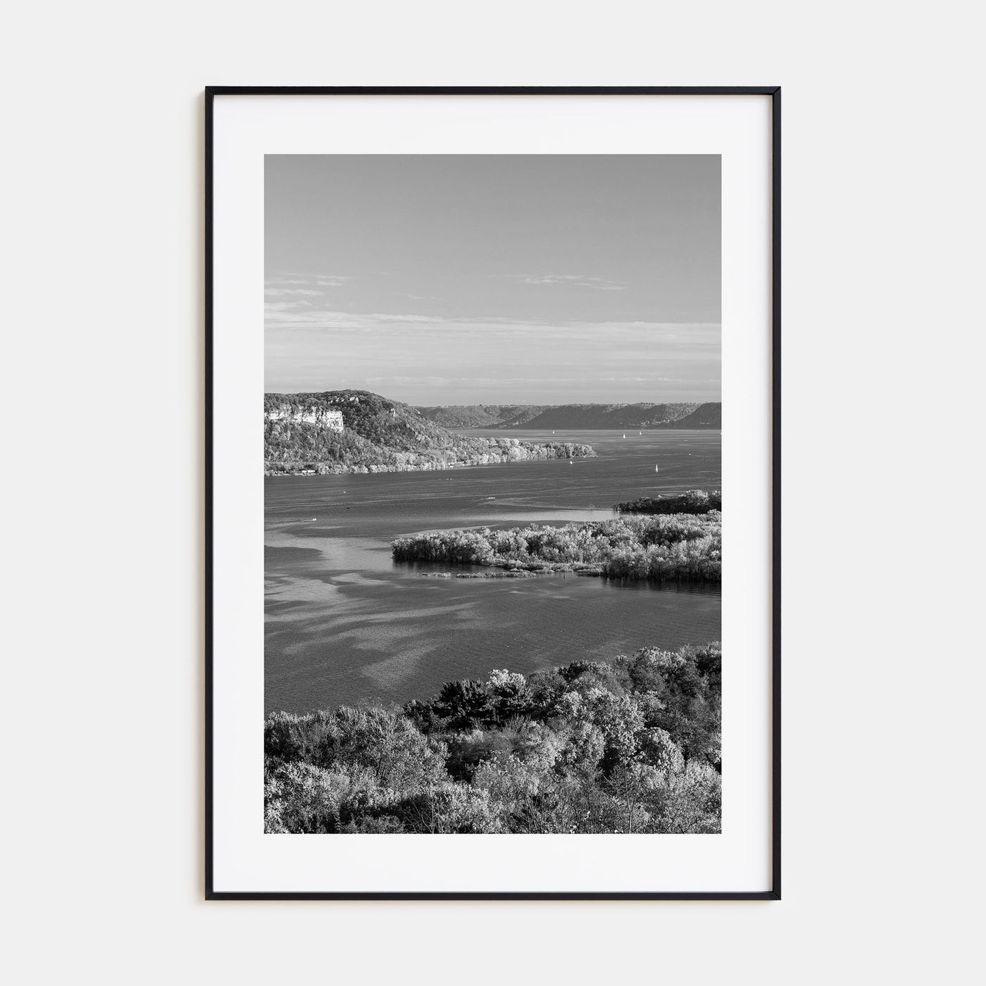 Mississippi Photo B&W Poster